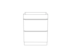 GoodHome Imandra Gloss Grey Bathroom Cabinet (H)82cm (W)60cm 23 GoodHome Imandra Gloss Grey Bathroom Cabinet (H)82cm (W)60cm -Trade Point Store goodhome imandra gloss grey bathroom cabinet h 82cm w 60cm3663602932956 03t