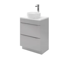 GoodHome Imandra Gloss Grey Bathroom Cabinet (H)82cm (W)60cm 17 GoodHome Imandra Gloss Grey Bathroom Cabinet (H)82cm (W)60cm -Trade Point Store goodhome imandra gloss grey bathroom cabinet h 82cm w 60cm3663602932956 34c