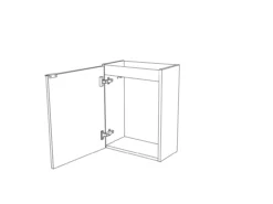 GoodHome Imandra Gloss White 1 Door Wall-mounted Bathroom Basin Cloakroom Unit (W)440mm (H)550mm -Trade Point Store goodhome imandra gloss white 1 door wall mounted bathroom basin cloakroom unit w 440mm h 550mm3663602933021 02t