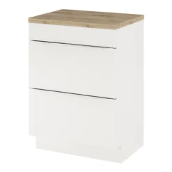 GoodHome Imandra Gloss White Cabinet (H)82cm (W)60cm -Trade Point Store goodhome imandra gloss white cabinet h 82cm w 60cm3663602932949 38c