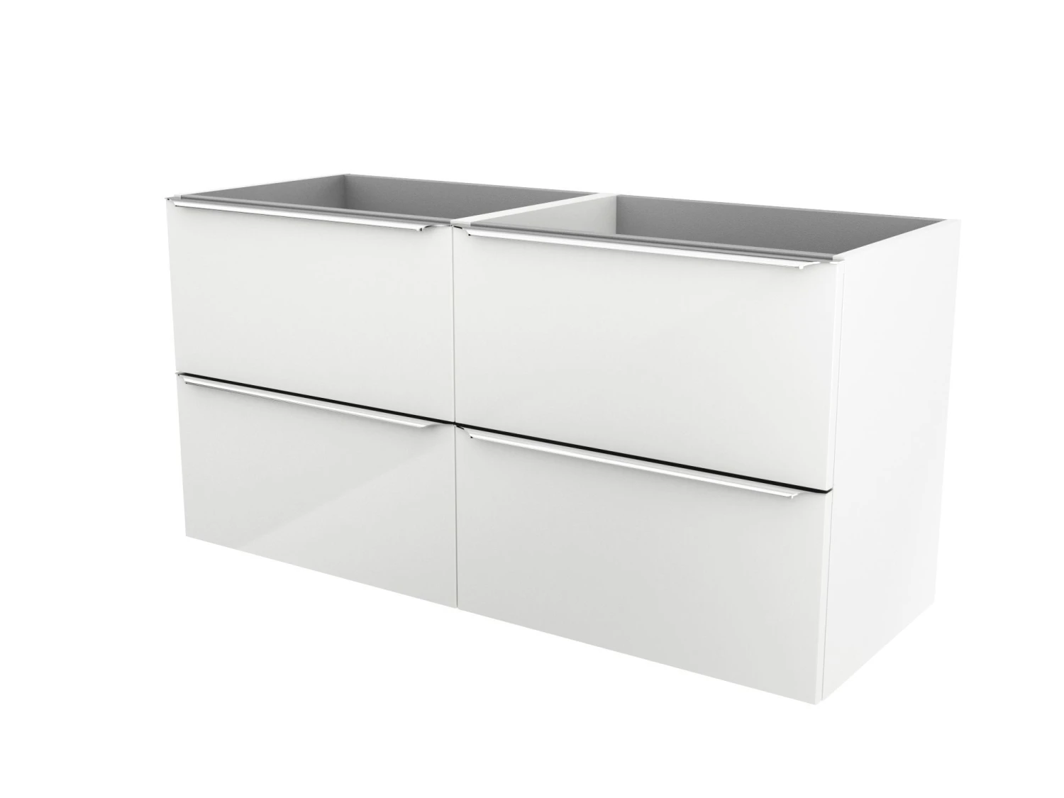GoodHome Imandra Gloss White Vanity & Basin Cabinet (W)1200mm (H)600mm 1 GoodHome Imandra Gloss White Vanity & Basin Cabinet (W)1200mm (H)600mm