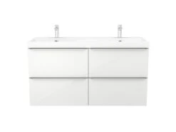 GoodHome Imandra Gloss White Vanity & Basin Cabinet (W)1200mm (H)600mm 22 GoodHome Imandra Gloss White Vanity & Basin Cabinet (W)1200mm (H)600mm -Trade Point Store goodhome imandra gloss white vanity basin cabinet w 1200mm h 600mm3663602932901 03bq