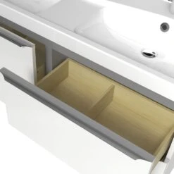 GoodHome Imandra Gloss White Vanity & Basin Cabinet (W)1200mm (H)600mm 26 GoodHome Imandra Gloss White Vanity & Basin Cabinet (W)1200mm (H)600mm -Trade Point Store goodhome imandra gloss white vanity basin cabinet w 1200mm h 600mm3663602932901 04bq