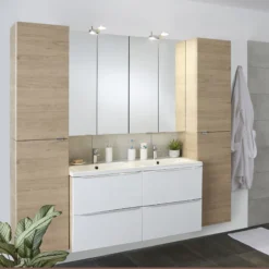 GoodHome Imandra Gloss White Vanity & Basin Cabinet (W)1200mm (H)600mm 29 GoodHome Imandra Gloss White Vanity & Basin Cabinet (W)1200mm (H)600mm -Trade Point Store goodhome imandra gloss white vanity basin cabinet w 1200mm h 600mm3663602932901 06bq