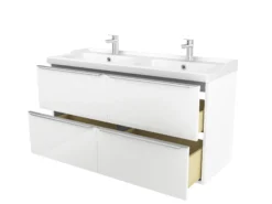 GoodHome Imandra Gloss White Vanity & Basin Cabinet (W)1200mm (H)600mm 35 GoodHome Imandra Gloss White Vanity & Basin Cabinet (W)1200mm (H)600mm -Trade Point Store goodhome imandra gloss white vanity basin cabinet w 1200mm h 600mm3663602932901 28c