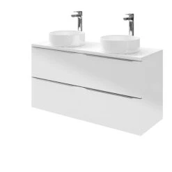 GoodHome Imandra Gloss White Vanity & Basin Cabinet (W)1200mm (H)600mm 39 GoodHome Imandra Gloss White Vanity & Basin Cabinet (W)1200mm (H)600mm -Trade Point Store goodhome imandra gloss white vanity basin cabinet w 1200mm h 600mm3663602932901 34c