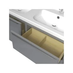 GoodHome Imandra & Lana Grey Wall-mounted Vanity Unit & Basin Set (W)1204mm -Trade Point Store goodhome imandra lana grey wall mounted vanity unit basin set w 1204mm3663602313069 06c bq