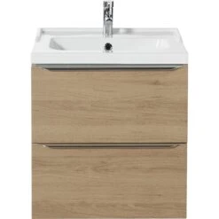 GoodHome Imandra & Lana Oak Effect Freestanding Vanity Unit & Basin Set (W)604mm 10 GoodHome Imandra & Lana Oak Effect Freestanding Vanity Unit & Basin Set (W)604mm -Trade Point Store goodhome imandra lana oak effect freestanding vanity unit basin set w 604mm3663602313205 21c bq