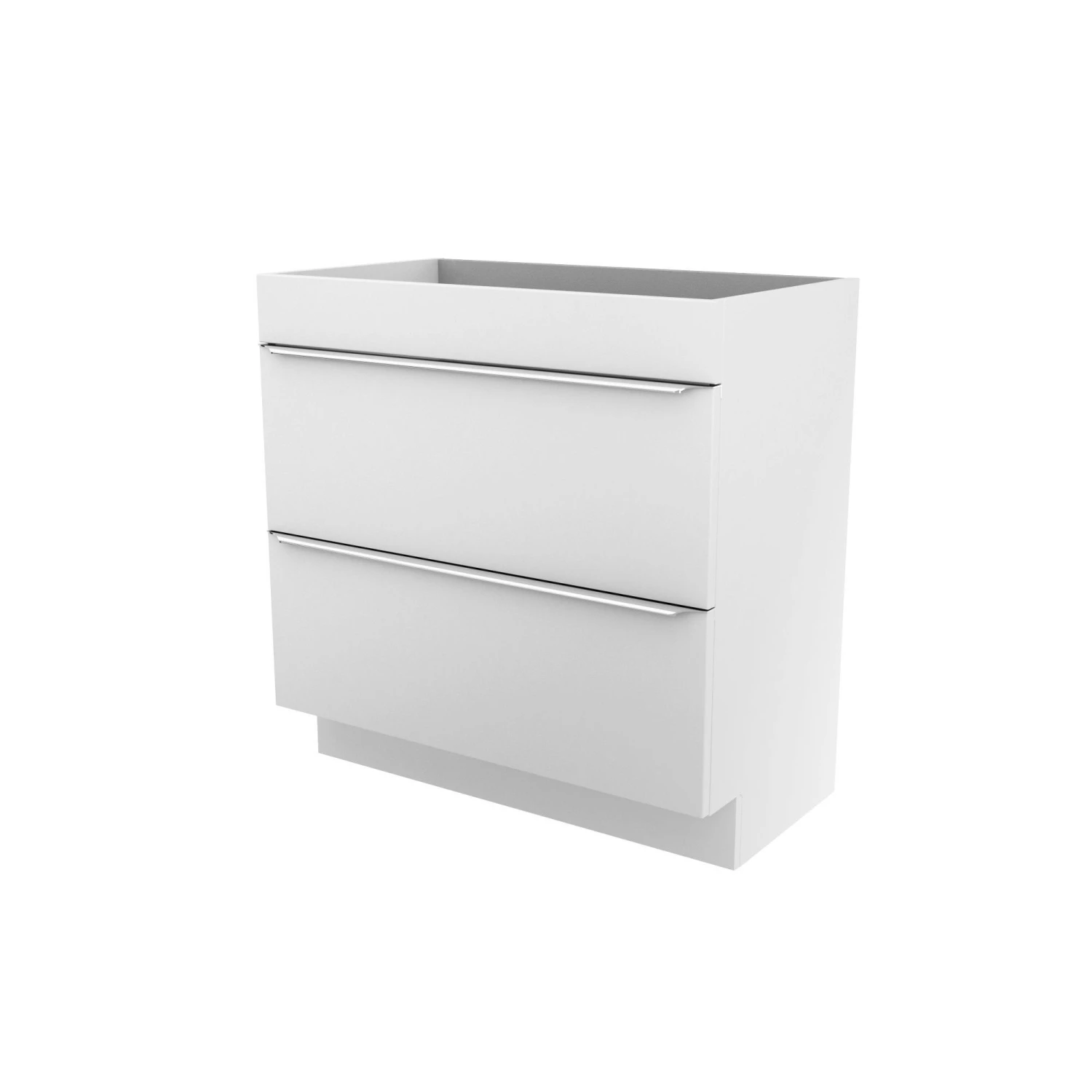 GoodHome Imandra & Lana White Freestanding Vanity Unit & Basin Set (W)804mm 4 GoodHome Imandra & Lana White Freestanding Vanity Unit & Basin Set (W)804mm - Image 4