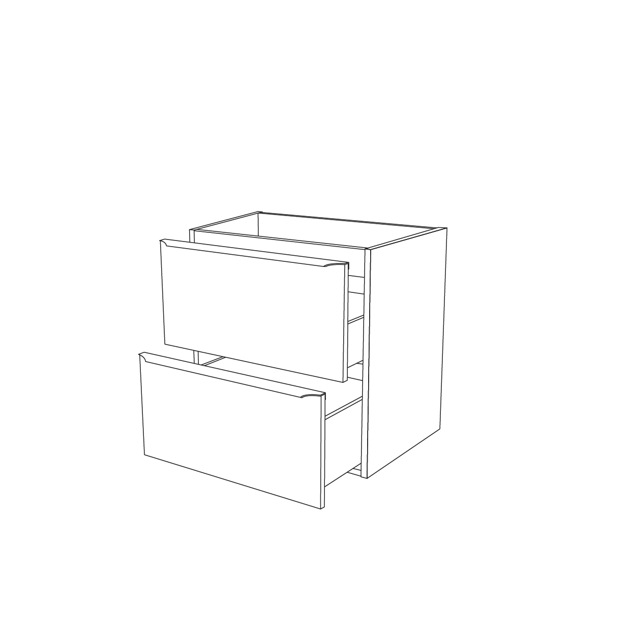 GoodHome Imandra & Lana White Wall-mounted Vanity Unit & Basin Set (W)604mm 8 GoodHome Imandra & Lana White Wall-mounted Vanity Unit & Basin Set (W)604mm - Image 8