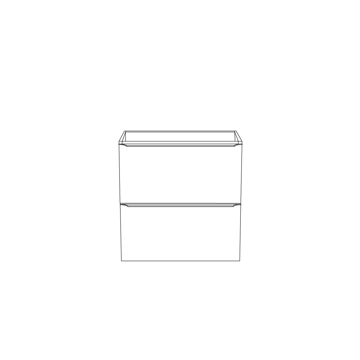 GoodHome Imandra & Lana White Wall-mounted Vanity Unit & Basin Set (W)604mm 9 GoodHome Imandra & Lana White Wall-mounted Vanity Unit & Basin Set (W)604mm - Image 9