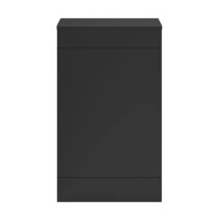 GoodHome Imandra Matt Black Freestanding Toilet Cabinet (W)500mm (H)840mm -Trade Point Store goodhome imandra matt black freestanding toilet cabinet w 500mm h 840mm5059340394084 02c