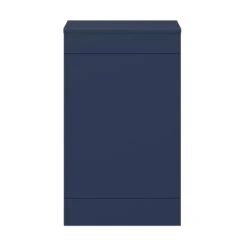 GoodHome Imandra Matt Blue Freestanding Toilet Cabinet (W)500mm (H)840mm -Trade Point Store goodhome imandra matt blue freestanding toilet cabinet w 500mm h 840mm5059340394077 02c