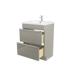GoodHome Imandra & Mila Taupe Freestanding Vanity Unit & Basin Set (W)604mm 9 GoodHome Imandra & Mila Taupe Freestanding Vanity Unit & Basin Set (W)604mm -Trade Point Store goodhome imandra mila taupe freestanding vanity unit basin set w 604mm3663602312642 03c bq