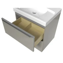 GoodHome Imandra & Mila Taupe Freestanding Vanity Unit & Basin Set (W)604mm 10 GoodHome Imandra & Mila Taupe Freestanding Vanity Unit & Basin Set (W)604mm -Trade Point Store goodhome imandra mila taupe freestanding vanity unit basin set w 604mm3663602312642 04c bq