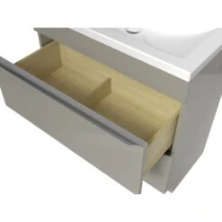 GoodHome Imandra & Mila Taupe Freestanding Vanity Unit & Basin Set (W)804mm 10 GoodHome Imandra & Mila Taupe Freestanding Vanity Unit & Basin Set (W)804mm -Trade Point Store goodhome imandra mila taupe freestanding vanity unit basin set w 804mm3663602312796 04c bq