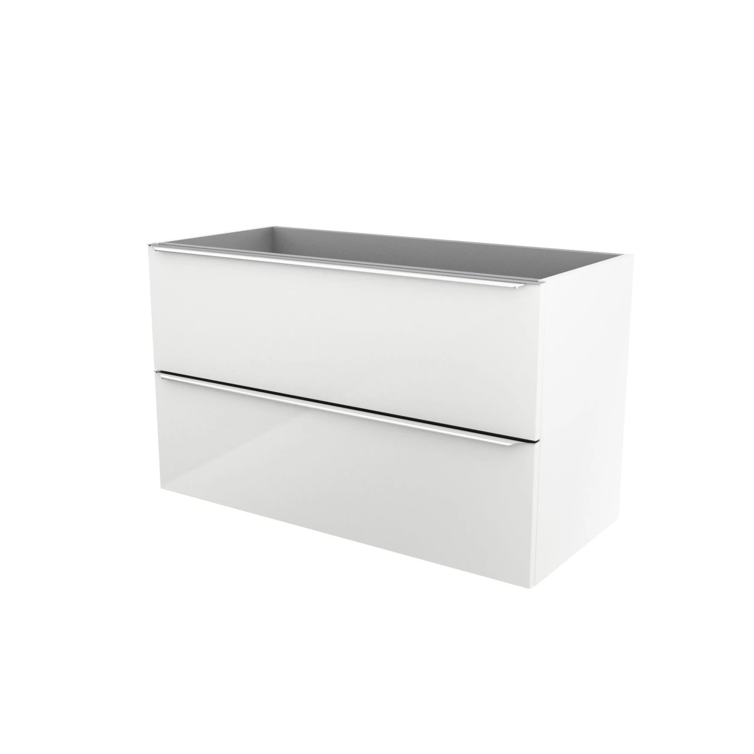GoodHome Imandra & Mila White Wall-mounted Vanity Unit & Basin Set (W)1004mm 5 GoodHome Imandra & Mila White Wall-mounted Vanity Unit & Basin Set (W)1004mm - Image 5