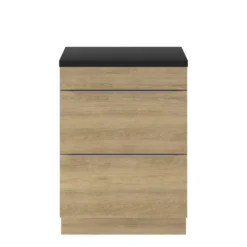 GoodHome Imandra Natural Oak Effect Bathroom Cabinet (H)82cm (W)60cm -Trade Point Store goodhome imandra natural oak effect bathroom cabinet h 82cm w 60cm3663602526766 21c