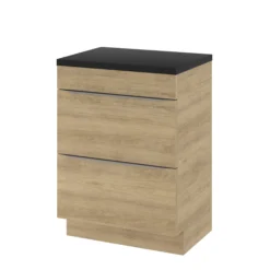 GoodHome Imandra Natural Oak Effect Bathroom Cabinet (H)82cm (W)60cm -Trade Point Store goodhome imandra natural oak effect bathroom cabinet h 82cm w 60cm3663602526766 22c