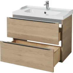 GoodHome Imandra Oak Effect Oak Effect 0 Door Wall-mounted Bathroom Basin Cabinet (W)800mm (H)600mm 13 GoodHome Imandra Oak Effect Oak Effect 0 Door Wall-mounted Bathroom Basin Cabinet (W)800mm (H)600mm -Trade Point Store goodhome imandra oak effect oak effect 0 door wall mounted bathroom basin cabinet w 800mm h 600mm3663602526735 04bq