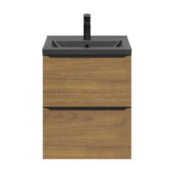 GoodHome Imandra Slimline Walnut Effect Wall-mounted Bathroom Cabinet (H)60cm (W)50cm -Trade Point Store goodhome imandra slimline walnut effect wall mounted bathroom cabinet h 60cm w 50cm5059340393322 24c