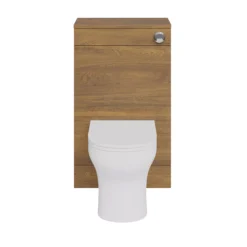 GoodHome Imandra Walnut Effect Freestanding Toilet Cabinet (W)500mm (H)840mm -Trade Point Store goodhome imandra walnut effect freestanding toilet cabinet w 500mm h 840mm5059340394091 22c