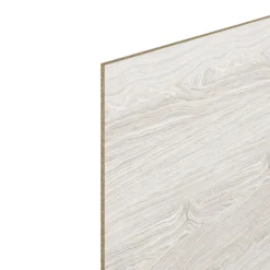 GoodHome Kala White Wood Effect Laminate & Particle Board Back Panel, (H)600mm (W)3000mm (T)8mm