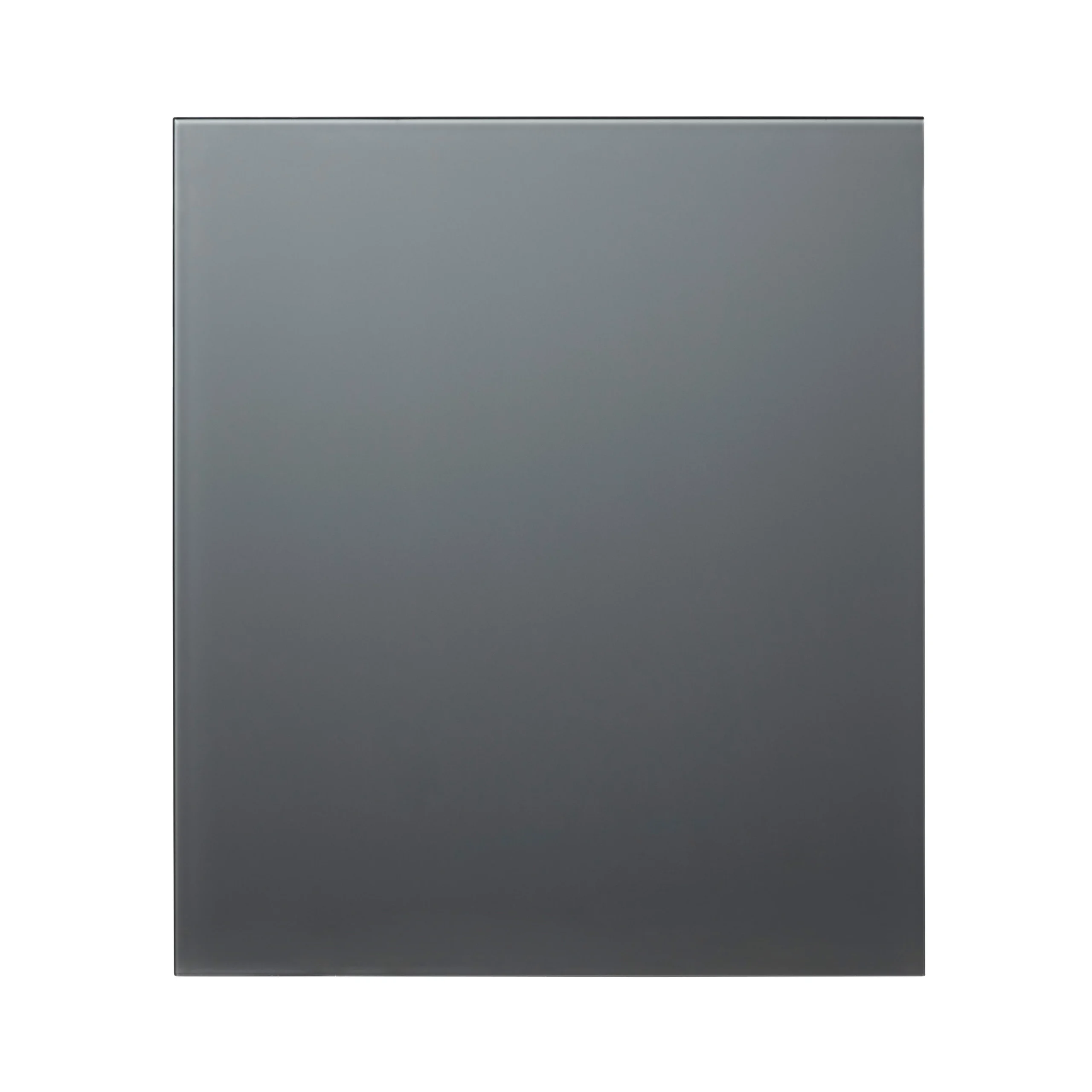 GoodHome Nashi Anthracite Glass Effect Glass Splashback, (H)800mm (W)900mm (T)5mm 1 GoodHome Nashi Anthracite Glass Effect Glass Splashback, (H)800mm (W)900mm (T)5mm