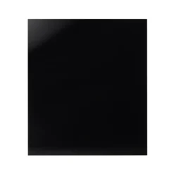 GoodHome Nashi Black Glass Effect Glass Splashback, (H)800mm (W)900mm (T)5mm