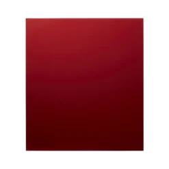GoodHome Nashi Red Glass Effect Glass Splashback, (H)800mm (W)900mm (T)5mm