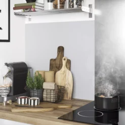 GoodHome Nepeta Grey Patchwork Cement Effect Paper & Resin Back Panel, (H)600mm (W)1800mm (T)3mm -Trade Point Store goodhome nepeta grey patchwork cement effect paper resin back panel h 600mm w 1800mm t 3mm3663602636359 22i