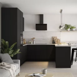 GoodHome Pasilla Matt Carbon Thin Frame Slab Glazed Cabinet Door (W)500mm (H)715mm (T)20mm 20 GoodHome Pasilla Matt Carbon Thin Frame Slab Glazed Cabinet Door (W)500mm (H)715mm (T)20mm -Trade Point Store goodhome pasilla matt carbon thin frame slab glazed cabinet door w 500mm h 715mm t 20mm3663602474029 10i