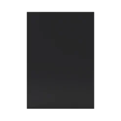 GoodHome Pasilla Matt Carbon Thin Frame Slab Highline Cabinet Door (W)500mm (H)715mm (T)20mm