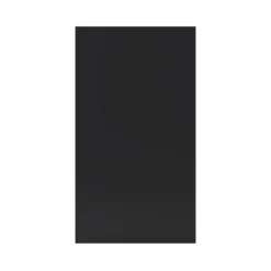 GoodHome Pasilla Matt Carbon Thin Frame Slab Tall Wall Cabinet Door (W)500mm (H)895mm (T)20mm