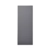GoodHome Stevia Gloss Anthracite Slab Larder Cabinet Door (W)500mm (H)1287mm (T)18mm