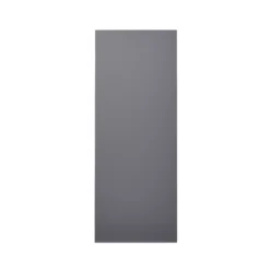 GoodHome Stevia Gloss Anthracite Slab Larder Cabinet Door (W)500mm (H)1287mm (T)18mm