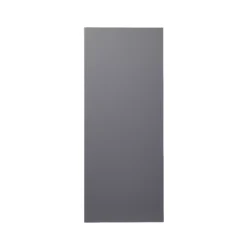GoodHome Stevia Gloss Anthracite Slab Tall Larder Cabinet Door (W)600mm (H)1467mm (T)18mm