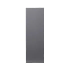 GoodHome Stevia Gloss Anthracite Slab Tall Wall Cabinet Door (W)300mm (H)895mm (T)18mm