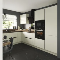 GoodHome Stevia Gloss Cream Slab Appliance Cabinet Door (W)600mm (H)453mm (T)18mm -Trade Point Store goodhome stevia gloss cream slab appliance cabinet door w 600mm h 453mm t 18mm3663602647775 20i