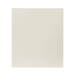GoodHome Stevia Gloss Cream Slab Appliance Cabinet Door (W)600mm (H)687mm (T)18mm
