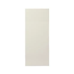 GoodHome Stevia Gloss Cream Slab Drawerline Cabinet Door, (W)300mm (H)715mm (T)18mm