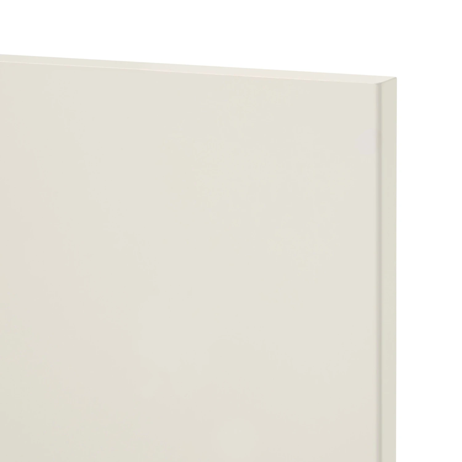 GoodHome Stevia Gloss Cream Slab Drawerline Cabinet Door, (W)400mm (H)715mm (T)18mm 2 GoodHome Stevia Gloss Cream Slab Drawerline Cabinet Door, (W)400mm (H)715mm (T)18mm - Image 2