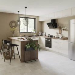 GoodHome Stevia Gloss Cream Slab Drawerline Cabinet Door, (W)400mm (H)715mm (T)18mm 13 GoodHome Stevia Gloss Cream Slab Drawerline Cabinet Door, (W)400mm (H)715mm (T)18mm -Trade Point Store goodhome stevia gloss cream slab drawerline cabinet door w 400mm h 715mm t 18mm3663602648000 21i