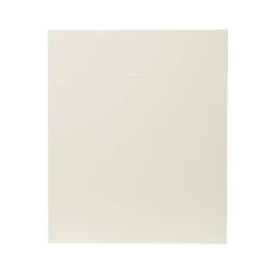 GoodHome Stevia Gloss Cream Slab Drawerline Cabinet Door, (W)600mm (H)715mm (T)18mm