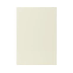 GoodHome Stevia Gloss Cream Slab Highline Cabinet Door (W)500mm (H)715mm (T)18mm