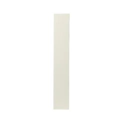 GoodHome Stevia Gloss Cream Slab Tall Wall Cabinet Door (W)150mm (H)895mm (T)18mm