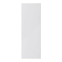 GoodHome Stevia Gloss Grey Slab Highline Cabinet Door (W)250mm (H)715mm (T)18mm