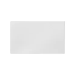 GoodHome Stevia Gloss White Slab Drawer Front, Bridging Door & Bi Fold Door, (W)600mm (H)356mm (T)18mm