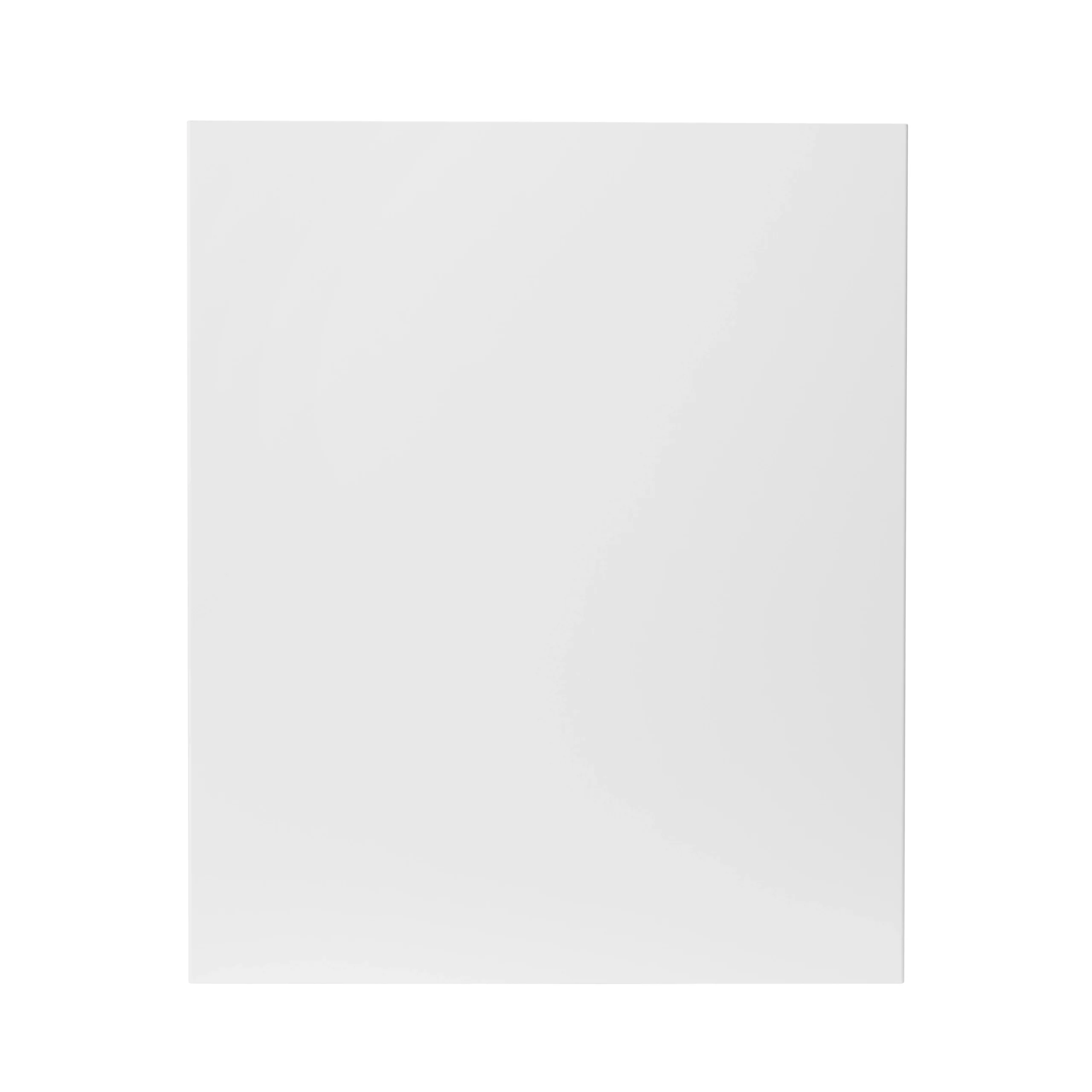 GoodHome Stevia Gloss White Slab Highline Cabinet Door (W)600mm (H)715mm (T)18mm 1 GoodHome Stevia Gloss White Slab Highline Cabinet Door (W)600mm (H)715mm (T)18mm