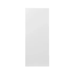 GoodHome Stevia Gloss White Slab Tall Larder Cabinet Door (W)600mm (H)1467mm (T)18mm